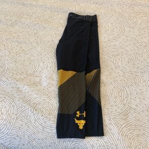 Under Armour Project Rock 3/4 length leggings
